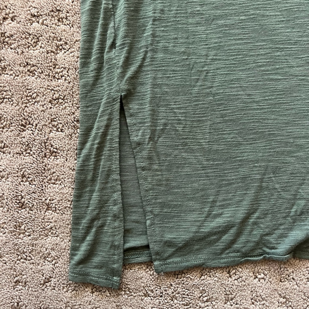 Green Old Navy Luxe Shirt, size Small